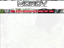 Tablet Screenshot of mcrcv.com.au